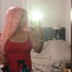 Cotton candy lace front wig💋